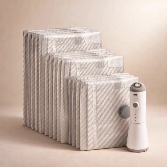 Compression Travel Vacuum Pump Set
