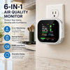 6-in-1 Digital Air Quality Detector