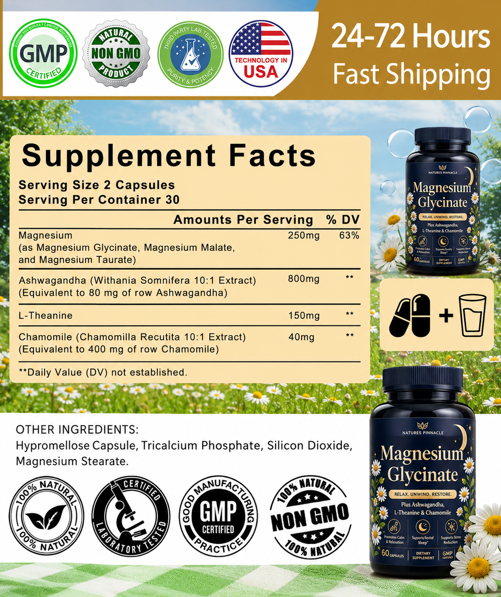Natures Pinnacle Magnesium Glycinate