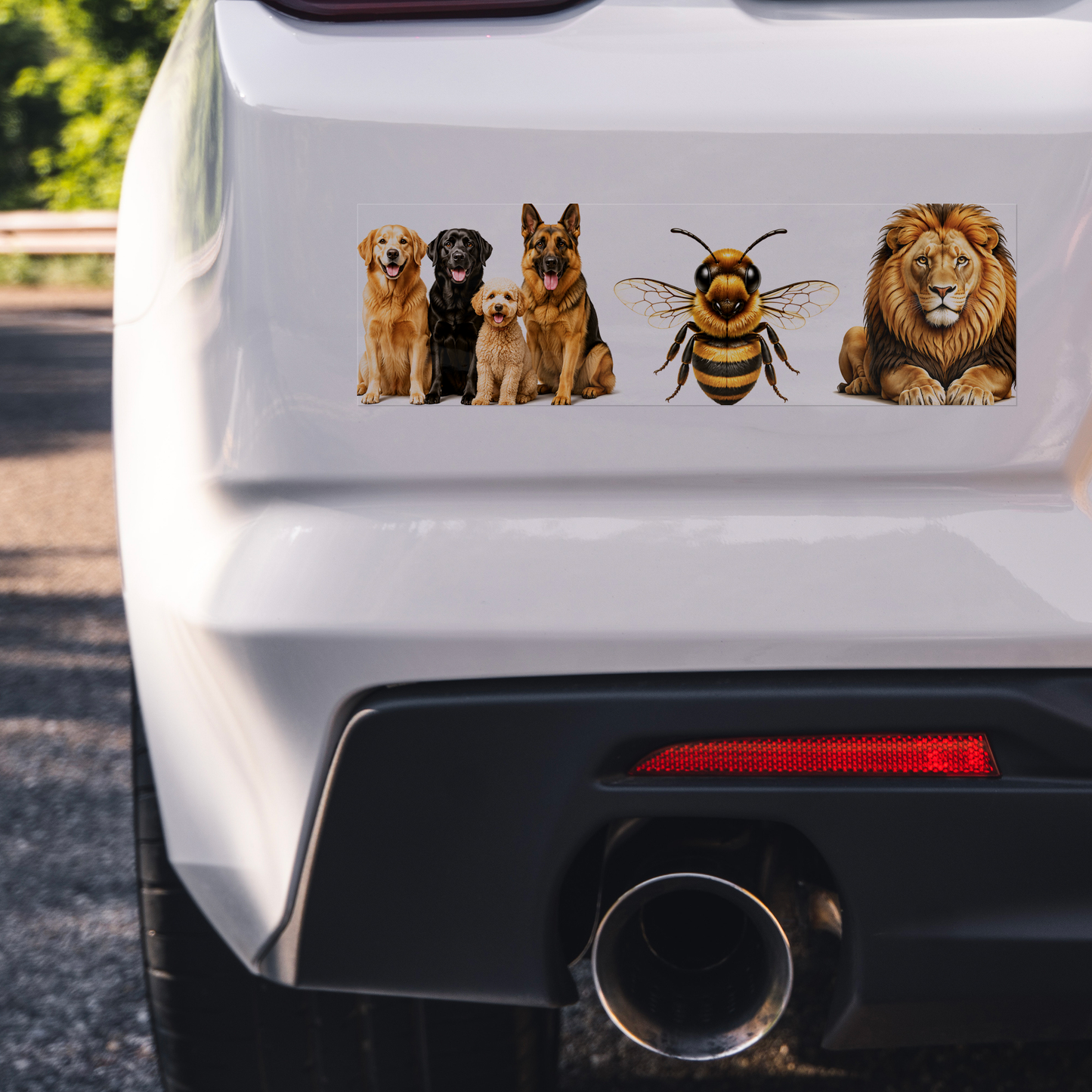 Bumper Sticker: Clear